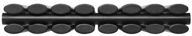 Grzejnik ELIPTO 180x46.6 Czarny ZDC 1388W Roz 5cm 10 Bar EQUATION