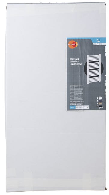 Grzejnik LUXUS 102.5x48 Czarny 434W Roz 40cm 7 Bar EQUATION