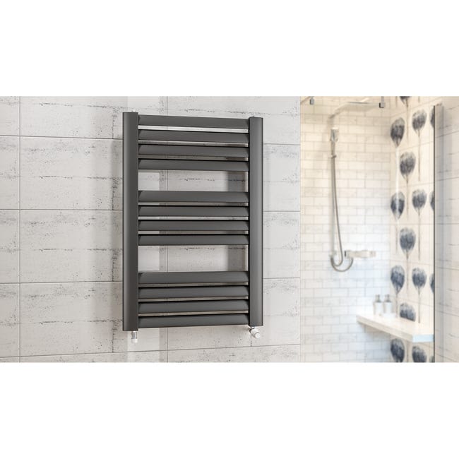 Grzejnik MAKAO 88.3x57.7 Czarny D 441W Roz 50cm 5 Bar INSTAL PROJEKT