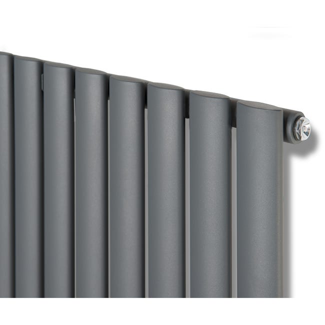Grzejnik RING 160x36 Grafit C 667W Roz 5cm 10 Bar LUXRAD