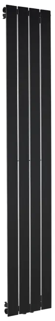 Grzejnik VERTICAL 165x29.5 Czarny 538W Roz 5cm 4 Bar EQUATION