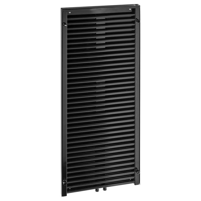 Grzejnik VITRO 150x50 Czarny C 747W Roz 5cm 10 Bar LUXRAD