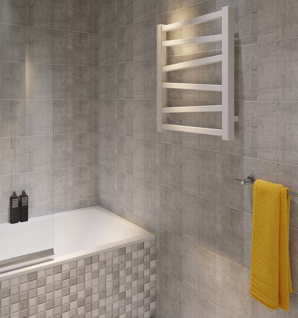 Grzejnik ZIG 50x62 Biały D 240W Roz 47cm 8 Bar TERMA