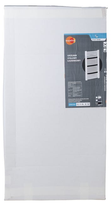 Grzejnik łazienkowy LUXUS 1025 x 480 czarny mat struktura EQUATION
