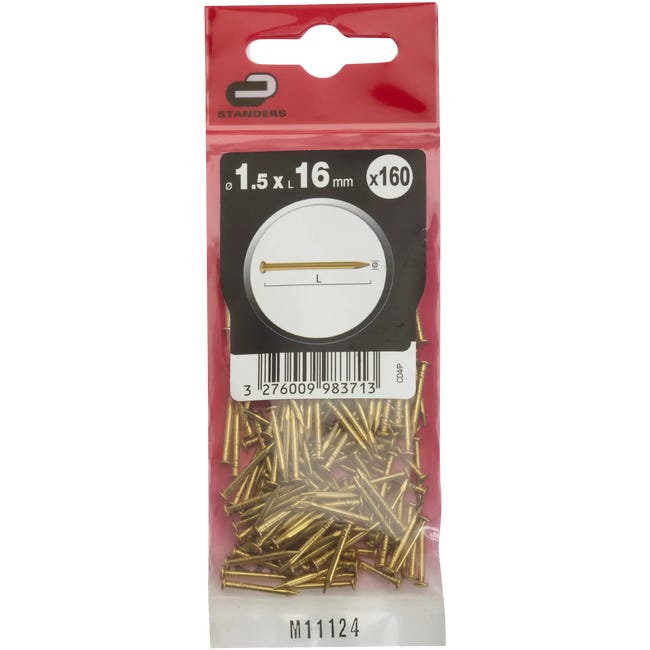 Gwóźdź 1.5 x 16 mm 160 szt. Standers