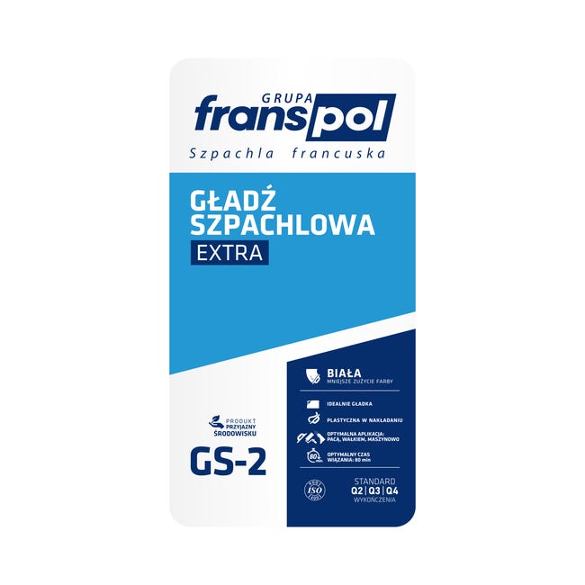 Gładź szpachlowa Extra GS-2 5 kg Franspol