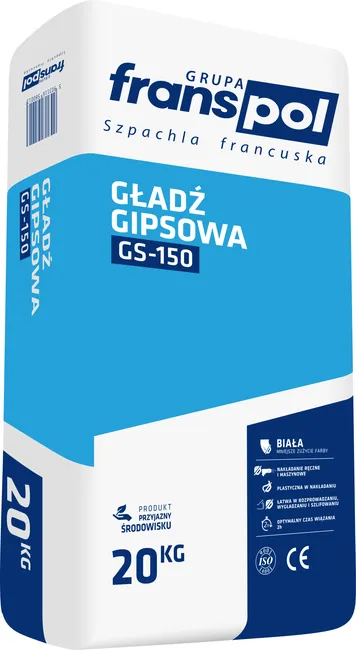 Gładź szpachlowa GS-150 20 kg