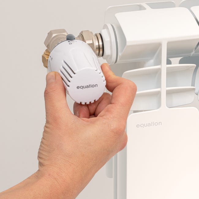 Głowica termostatyczna M30 x 1,5mm biały EQUATION