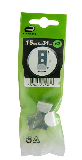 Hak do plandeki 15 x 31 mm 2 szt. Standers