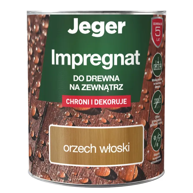 Impregnat do drewna 0.7 l Orzech włoski