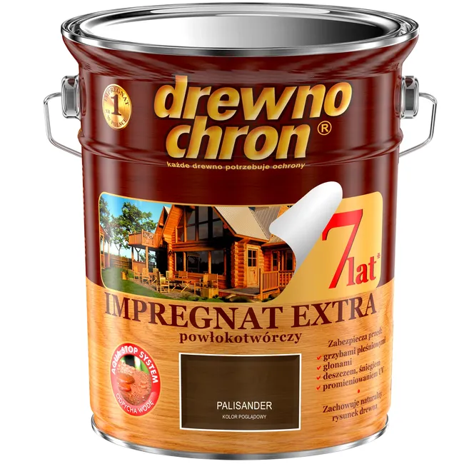 Impregnat do drewna EXTRA 4.5 l Palisander DREWNOCHRON