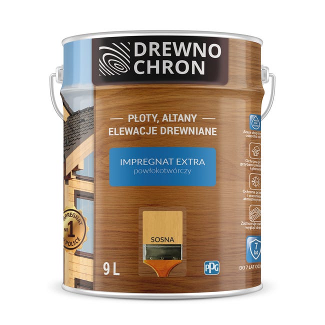 Impregnat do drewna EXTRA 9 l Sosna DREWNOCHRON