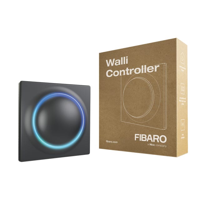 Inteligentny kontroler Walli Controller Antracyt FIBARO