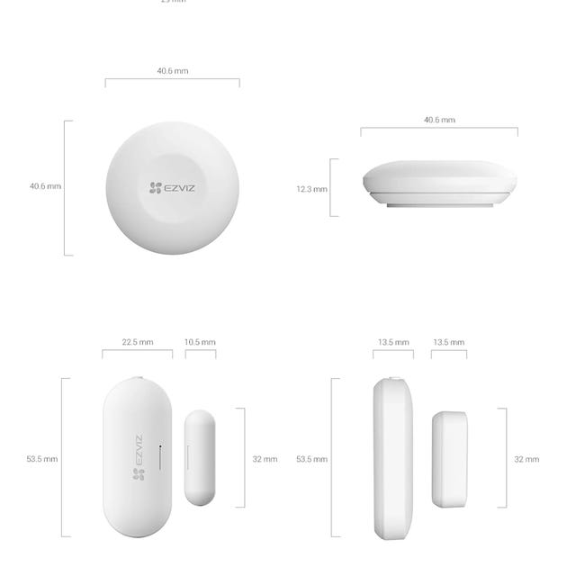 Inteligentny system alarmowy B1: A3/T1C/T2C/T3C EZVIZ