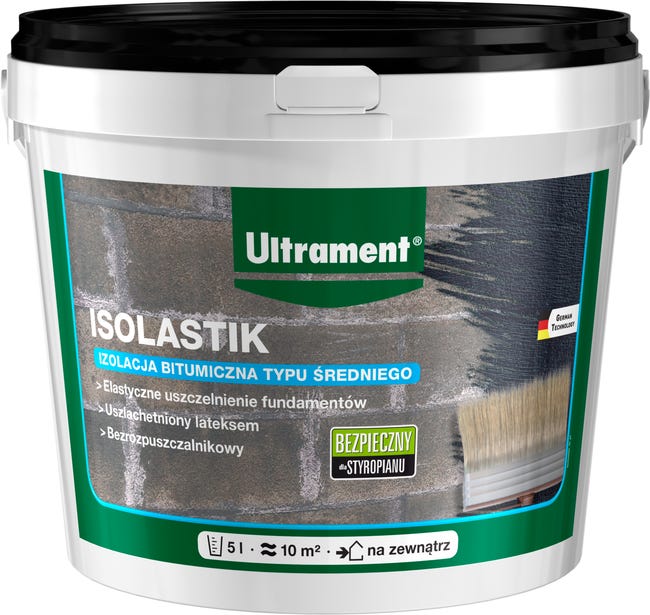 Izolacja bitumiczna typu średniego 5 l Isolastik Ultrament