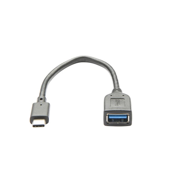 Kabel USB C / USB A Żeński 0.2m LEXMAN