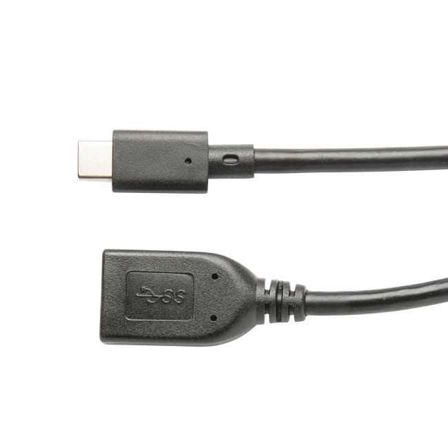 Kabel USB C / USB A Żeński 0.2m LEXMAN