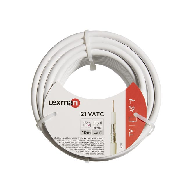 Kabel koncentryczny 21VATC 10 metrów LEXMAN