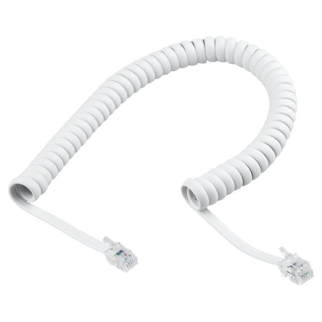 Kabel telefoniczny RJ11 EVODPM211 1,4x1,4 2 m BIAŁY EVOLOGY