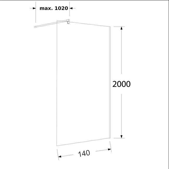 Kabina Walk-in Easy In 140 X 200 Sea-Horse