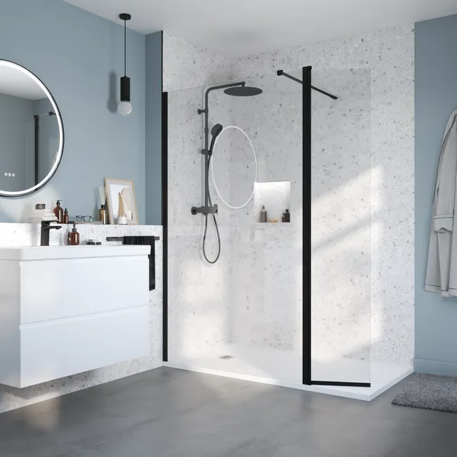 Kabina prysznicowa 120 x 200 (min117,5/max118,5) Walk-in Remix Sensea