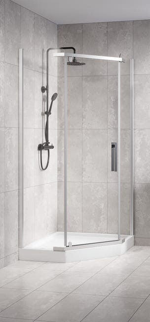 Kabina prysznicowa 80 x 80 cm Rubi Liveno