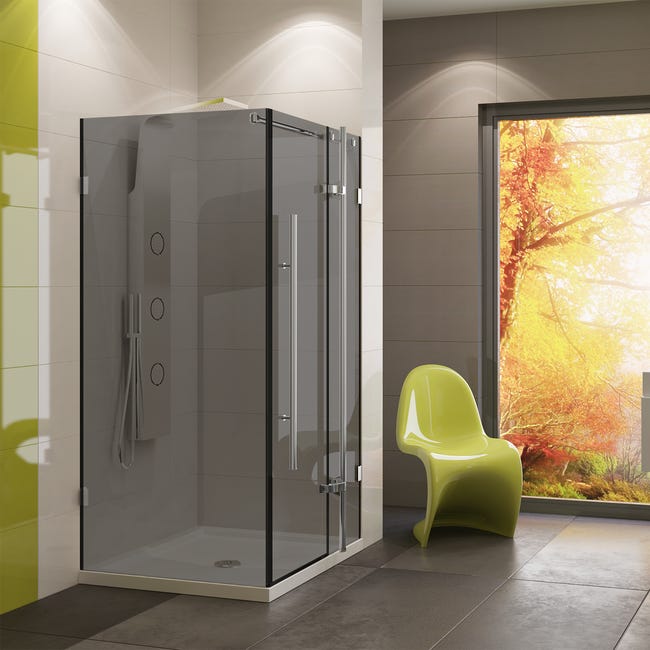 Kabina prysznicowa 80 x 80 cm Wellneo Ferra