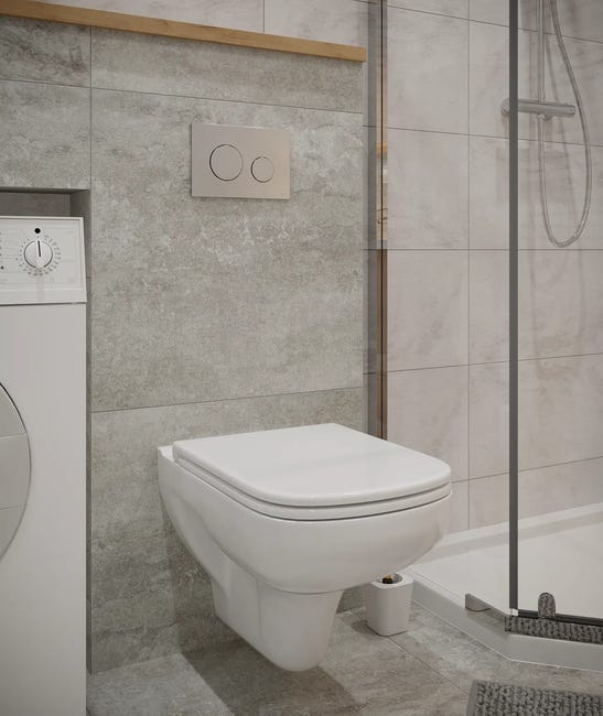 Kabina prysznicowa 90 x 90 cm Perfetto Wellneo
