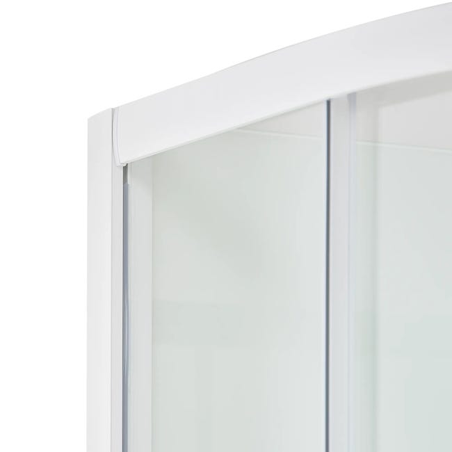 Kabina prysznicowa 90 x 90 cm Smart White Savana