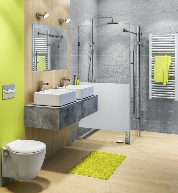 Kabina prysznicowa 90 x 90 cm Wellneo Ferra