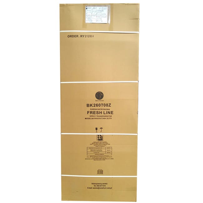 Kabina prysznicowa Fresh Prime 80 x 80 cm Sea-Horse