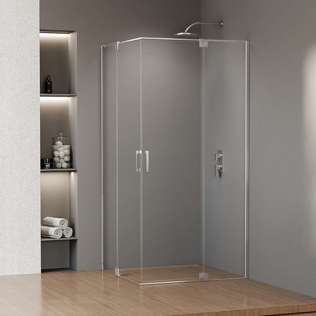 Kabina prysznicowa uchylna 90 x 80 x 200 Swing Wellneo