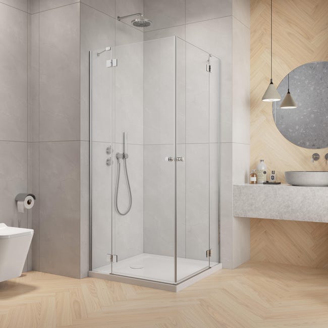 Kabina prysznicowa uchylna Valence 80 x 80 Iridum