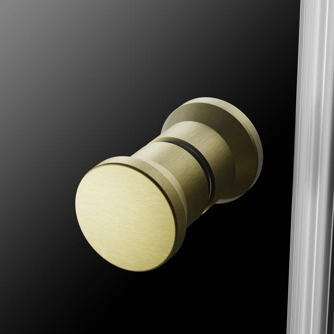 Kabina prysznicowa uchylna Valence Lewa 80 x 80 x 195 Iridum