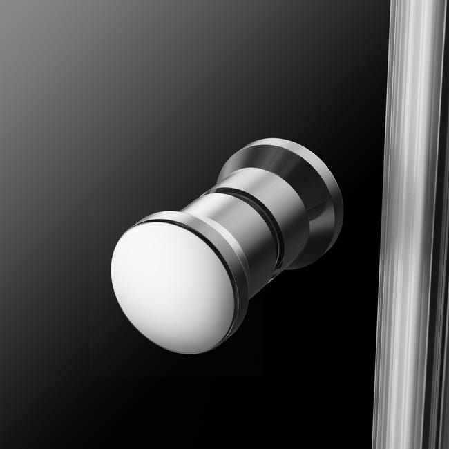 Kabina prysznicowa uchylna Valence Prawa 80 x 100 Iridum