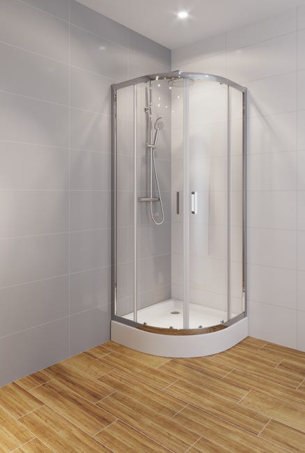 Kabina prysznicowa z brodzikiem 80 x 80 cm Arsena Cersanit