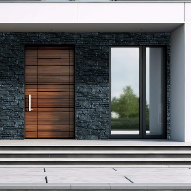 Kamień betonowy elewacyjny Everest Black Max-Stone