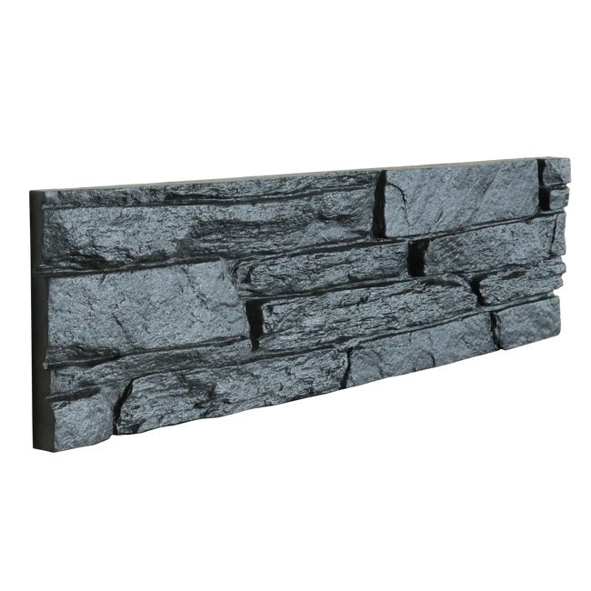 Kamień betonowy elewacyjny Everest Black Max-Stone