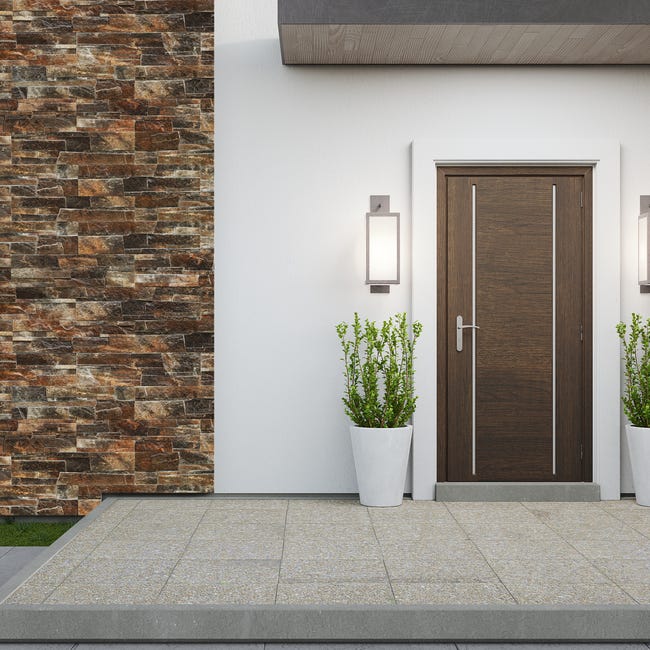 Kamień betonowy elewacyjny Lazzaro Brown Max-Stone