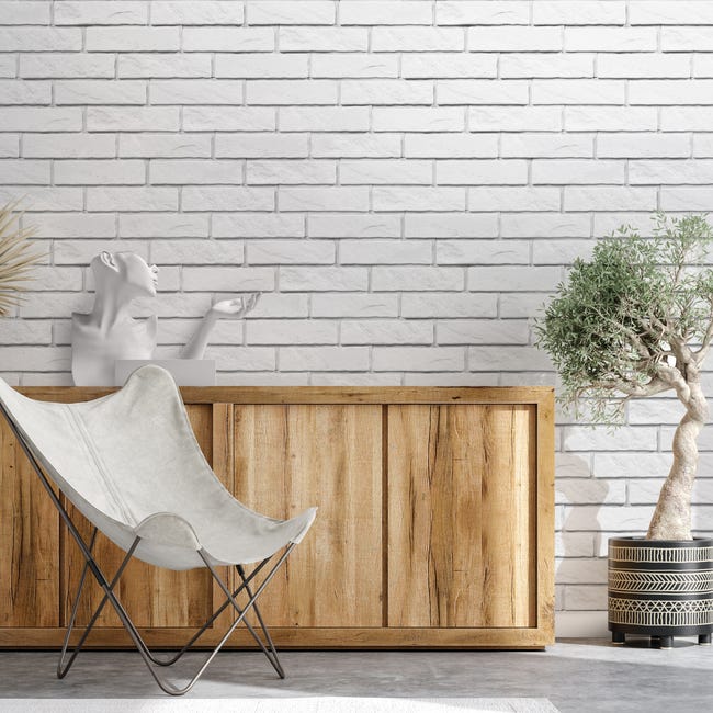 Kamień dekoracyjny gipsowy Denali White 0.42m2 Akademia Kamienia
