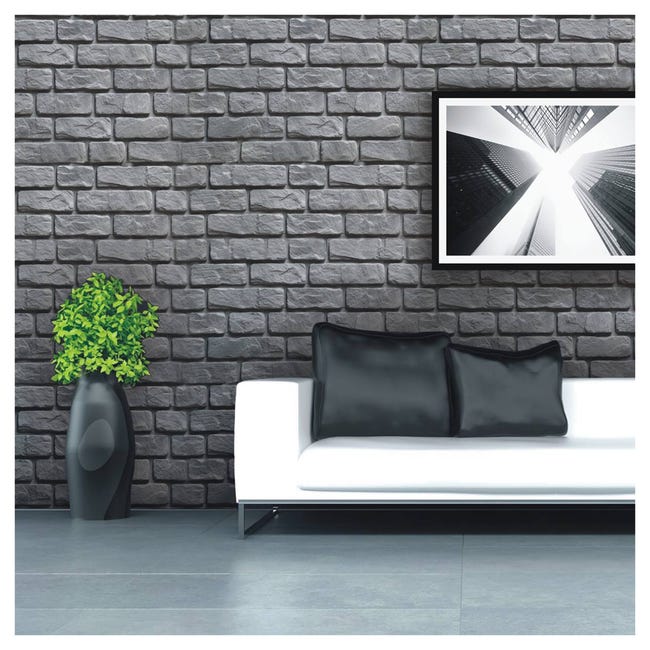 Kamień dekoracyjny gipsowy Harvard Graphite 0.44m2 Max-Stone