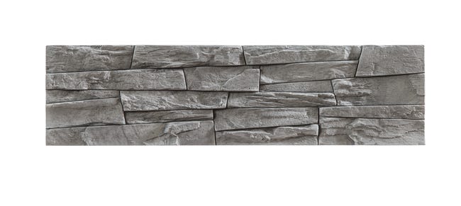 Kamień elewacyjny dekoracyjny betonowy Arena Grafit 0.41m2 Incana