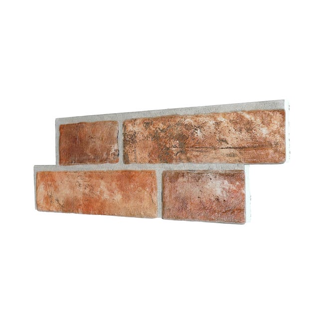 Kamień elewacyjny dekoracyjny betonowy Avella Red 0.44 m2 Max-Stone
