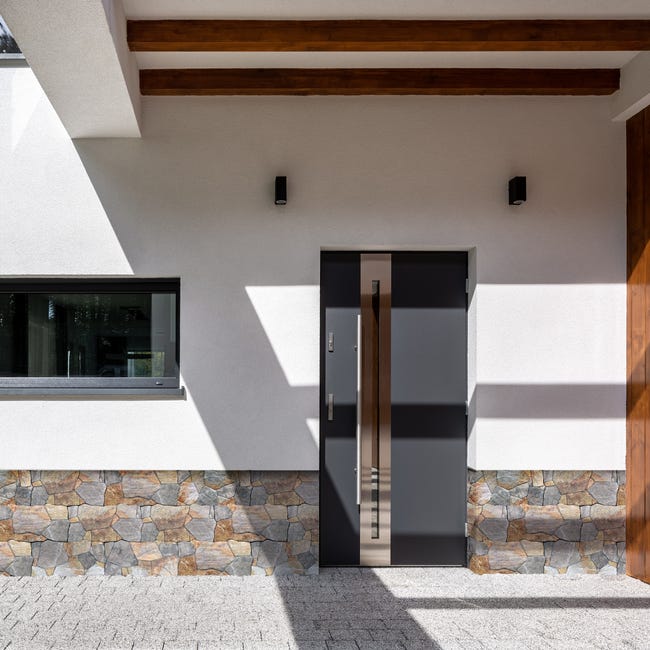Kamień elewacyjny dekoracyjny betonowy Brillo Rust 0.36 m2 Max-Stone