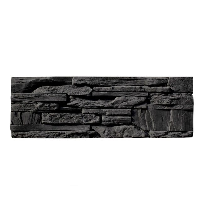 Kamień elewacyjny dekoracyjny betonowy Elbrus Graphite 0.42m2 Max-Stone