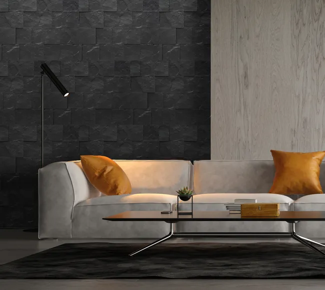 Kamień elewacyjny dekoracyjny betonowy Grand Nero Max-Stone