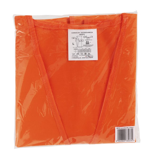 Kamizelka odblaskowa r.XXL pomarańczowa