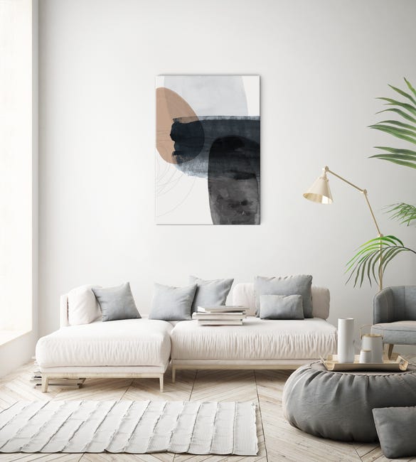 Kanwa Akwarela Abstrakcja I 70 x 100 cm