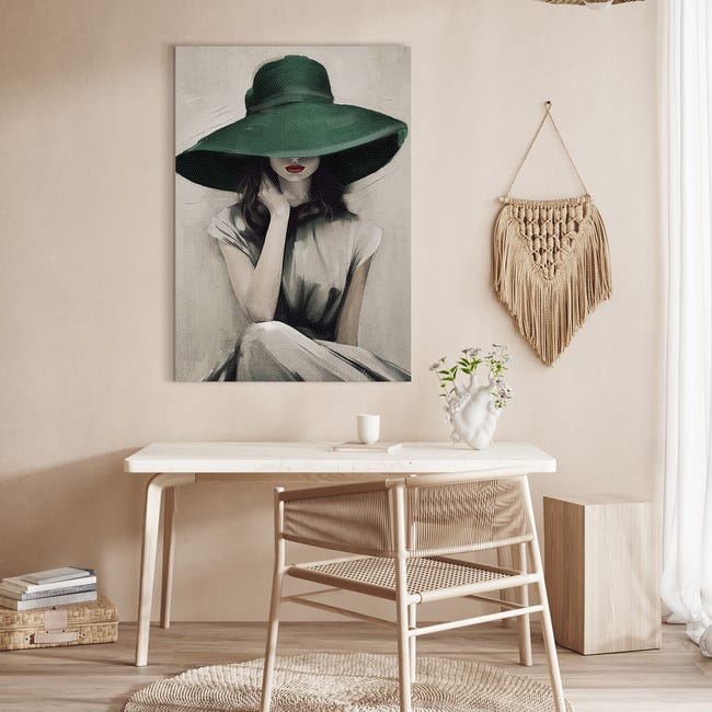 Kanwa Green Hat 70 x 100 cm