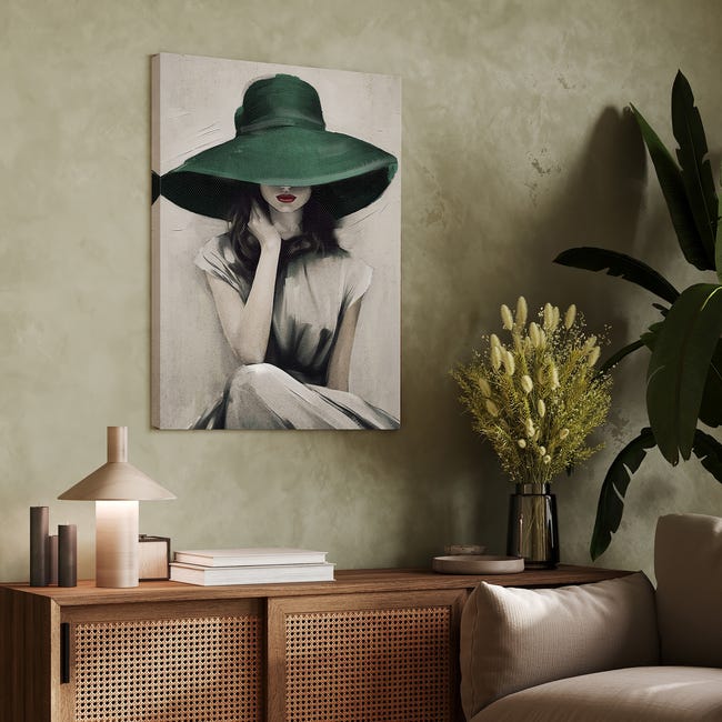Kanwa Green Hat 70 x 100 cm
